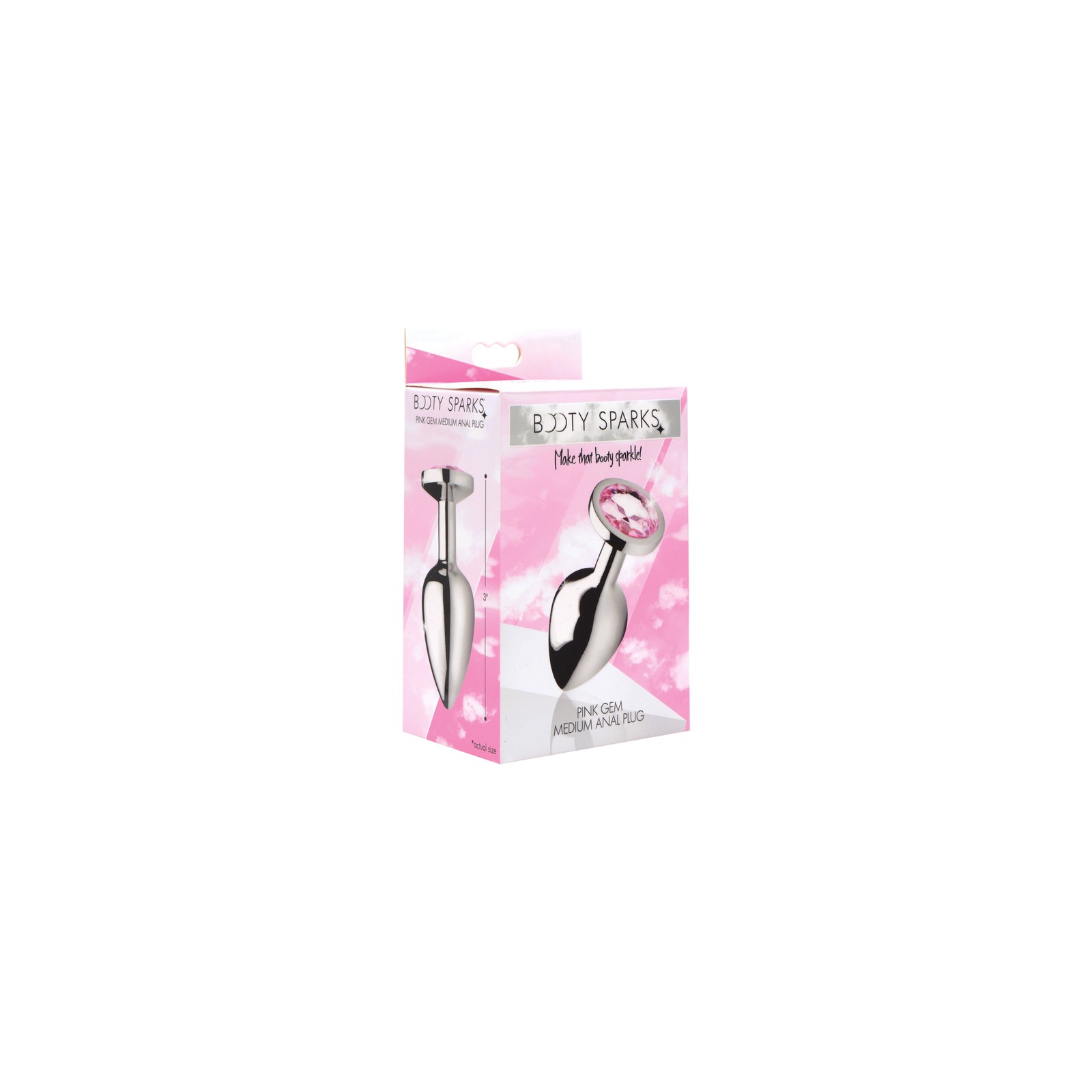 Plug Anal con Joya Rosa Booty Sparks Mediano